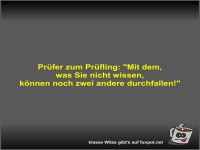 Pr�fer zum Pr�fling