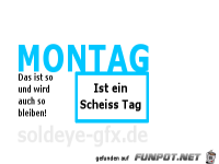 scheiss-montag