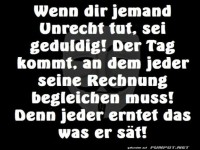 Jeder bekommt seine Rechnung