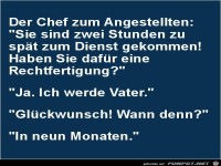 er wird Vater.....