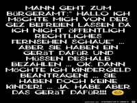 Mann geht zum B�rgeramt