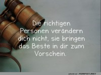 Die richtigen Personen