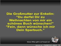 Die Gromutter zur Enkelin