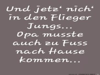 Nicht in den Flieger