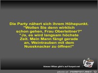 Die Party n�hert sich ihrem H�hepunkt