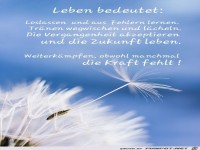 Leben bedeudet