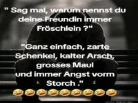Warum 'Fr�schlein'? Humorvolle Erkl�rung