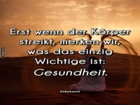 Wenn der Krper das letzte Wort hat