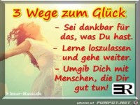 3 Wege zum Glueck