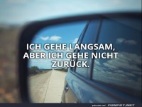 ich gehe langsam