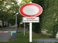 Zutritt nur für Berechtigte