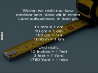 Endlich Klarheit im Ma�-Chaos!