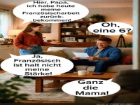 Nicht meine Stärke, Papa!