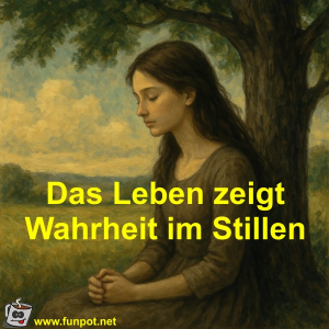 Das-Leben-zeigt-Wahrheit-im-Stillen.png von Fossy