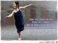 Jeder will gluecklich sein...