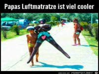 Papas Luftmatraze