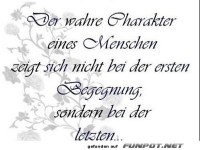 der wahre Charakter.......