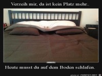 Wer schl�ft heute wo