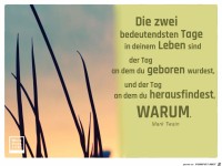 die zwei bedeutendsten Tage