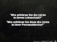 L�cke erkl�ren