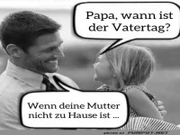 Humorvolle Diskussion �ber den Vatertag