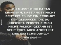 Angst ist eine Entscheidung - Zitat Analyse