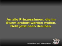 An alle Prinzessinnen