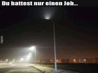 Gl�hlampe trifft den H�henflug