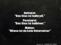 Die ewige Glaskontroverse: Mama gewinnt!