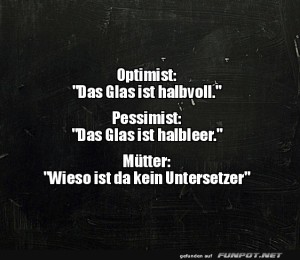 fun-Bild: Die ewige Glaskontroverse: Mama gewinnt!