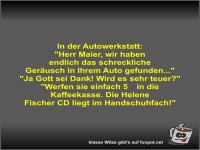 In der Autowerkstatt