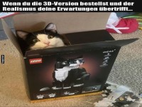 LEGO-Katze: Der Realit�tsfaktor!