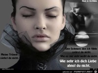 Wie sehr ich dich liebe ahnst du nicht