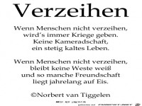 verzeihen 