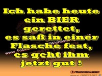 Bier gerettet