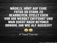 Wenn Frauen Fotos bearbeiten