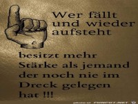 Hinfallen und wieder aufstehen