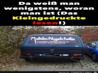 Da wei� man wenigstens, woran man ist