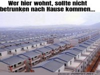 Lauter gleiche Huser