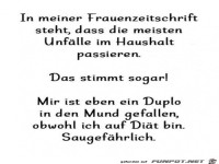 Unf�lle im Haushalt