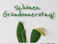 Wünsche zum Gründonnerstag