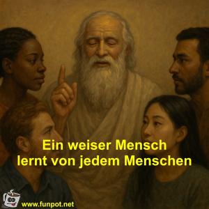 Ein-weiser-Mensch-lernt-von-jedem-Menschen.png von Fossy