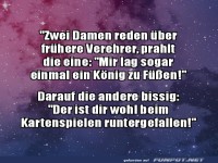 Wenn K�nig und Karten kollidieren