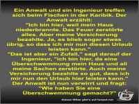 Ein Anwalt und ein Ingenieur treffen sich beim Fischen in...