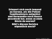 Erinnerungen an den Corona-Gästeservice
