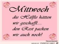 Mittwoch-Die Haelfte