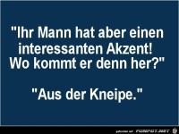 interessanter Akzent