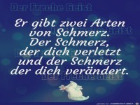 Zwei Arten von Schmerz