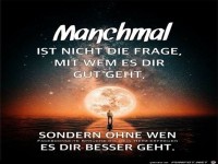 manchmal ist nicht die Frage