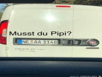Musst du Pipi ?